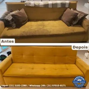 Como age o produto usado na limpeza de estofados